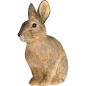 Preview: Europäisches Kaninchen handgeschnitzt