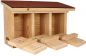Preview: Sperlingskoloniehaus massiv, 32 mm, Lärchenholz, Dach mit Teerpappe
