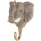 Preview: Wildlife Garden Haken Elefant handgeschnitzt