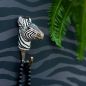Preview: Wildlife Garden Haken Zebra handgeschnitzt