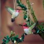 Preview: Annakolibri Holzvogel am Weihnachtsbaum