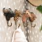 Preview: Wildlife Garden Haken Leopard handgeschnitzt