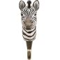 Preview: Wildlife Garden Haken Zebra handgeschnitzt