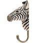 Preview: Wildlife Garden Haken Zebra handgeschnitzt