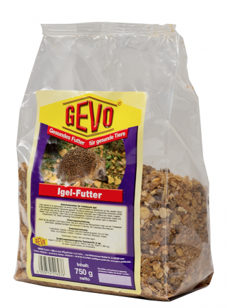 GEVO® Igelfutter 750 g aus Trockenfleisch, Getreide, Nüssen, Weich- und Krebstieren und mehr
