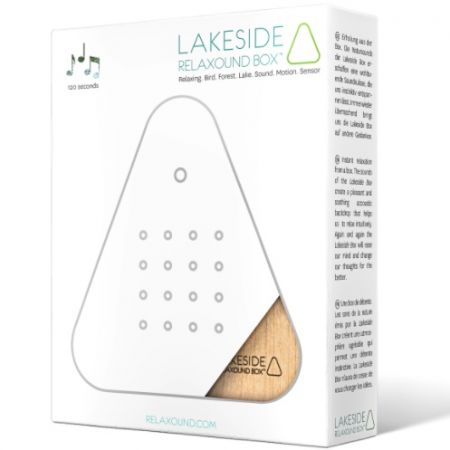 Lakesidebox Birke - Naturklänge vom Seeufer - inkl. Saugnapf