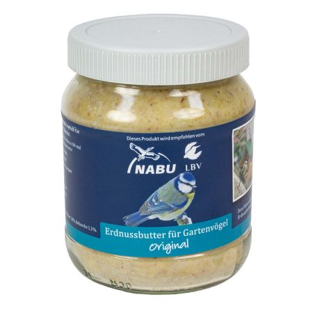 Erdnussbutter Original im Glas 330g vom NABU empfohlen