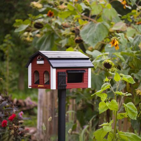 Wildlife Garden Futterscheune rot