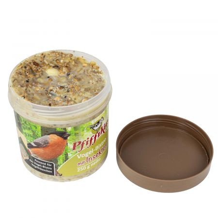 SPARPAKET Pfiffikus Vogel-Bistro Insekten 12 Becher je 250g