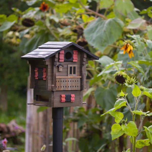 Wildlife Garden Alpenhaus braun Vogel-/Futterhaus