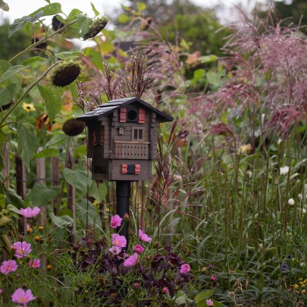 Wildlife Garden Alpenhaus braun Vogel-/Futterhaus