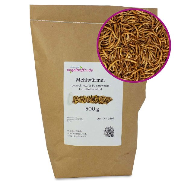 Mehlwürmer getrocknet 500 g