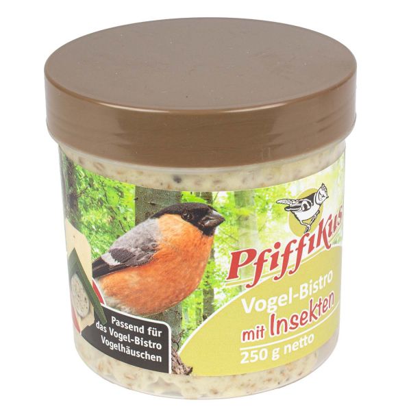 SPARPAKET Pfiffikus Vogel-Bistro Insekten 12 Becher je 250g