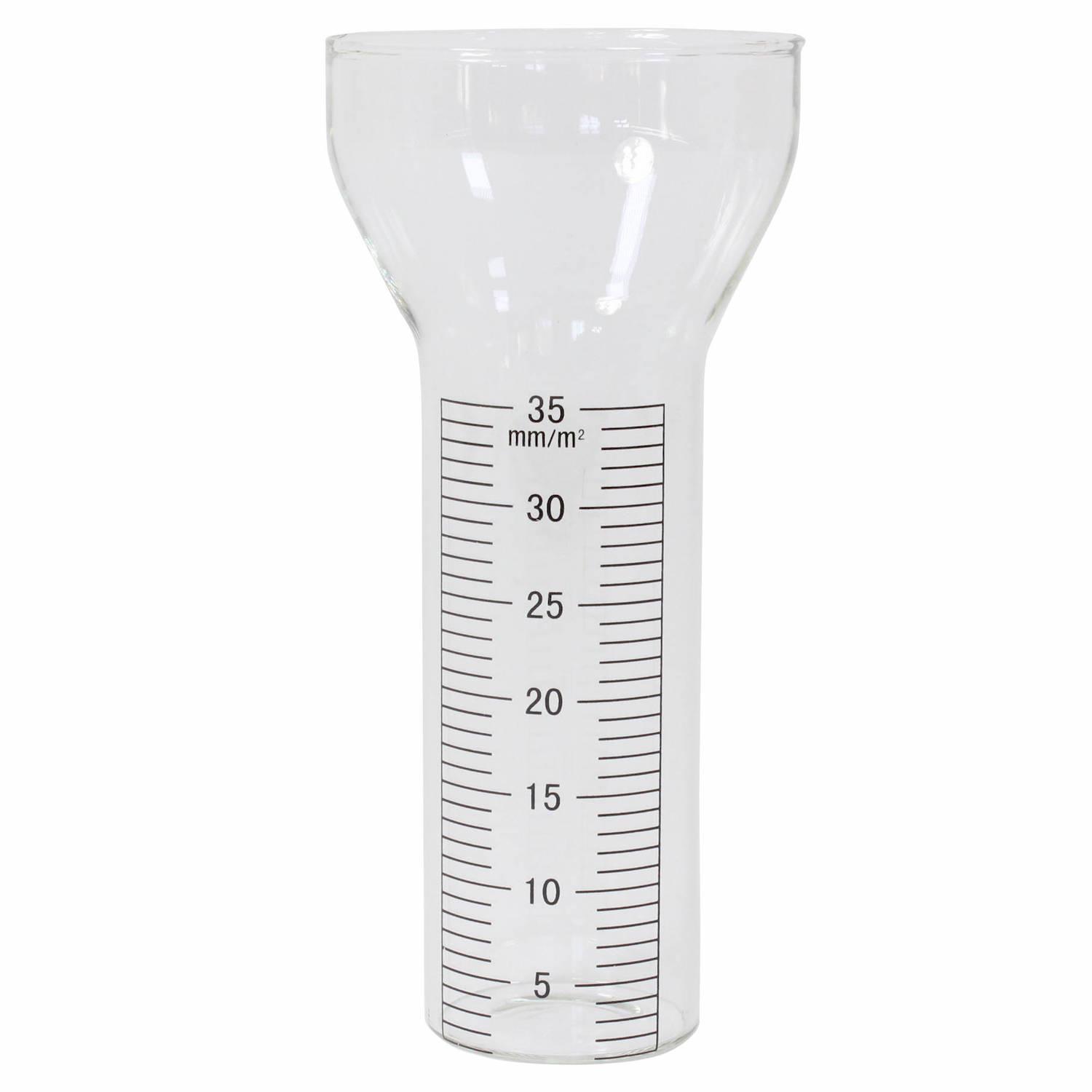 Regenmesser-Glas