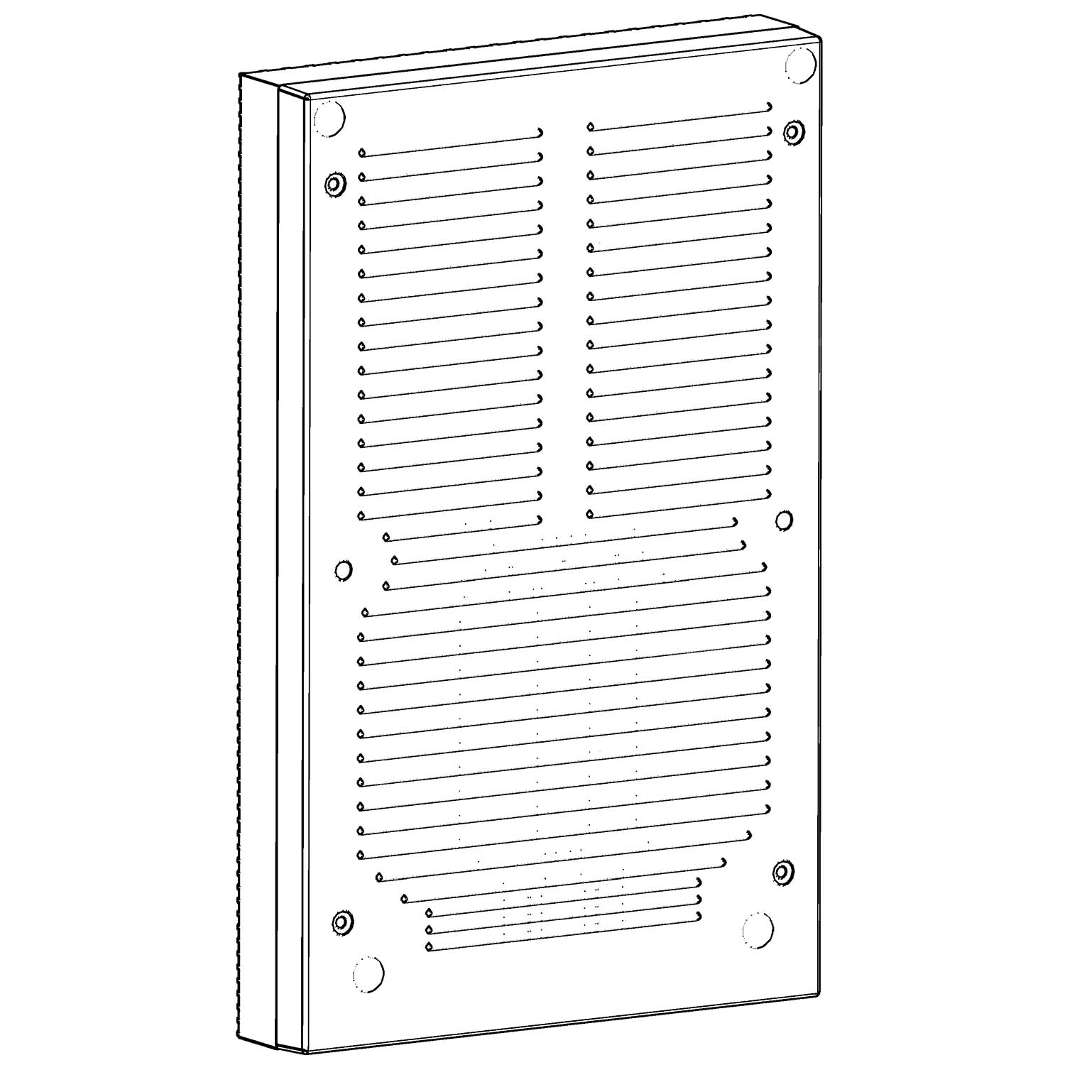 Schwegler Fledermaus-Wandsystem 3FE isolierte Rückwand (optional)