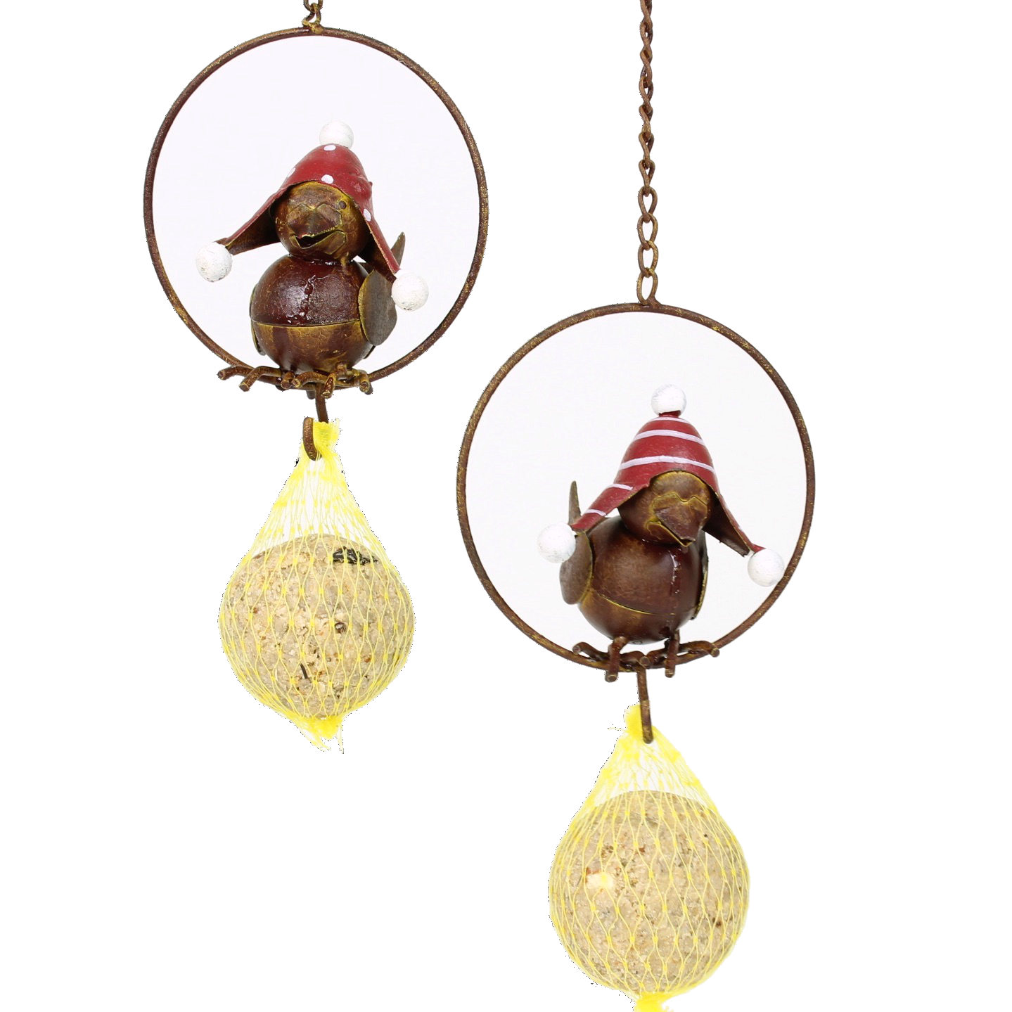 SET Vogel im Ring (2er Set) + 6 Meisenknödel