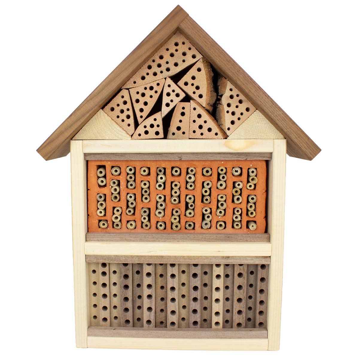 Insektenhotel Wildbienen Treff