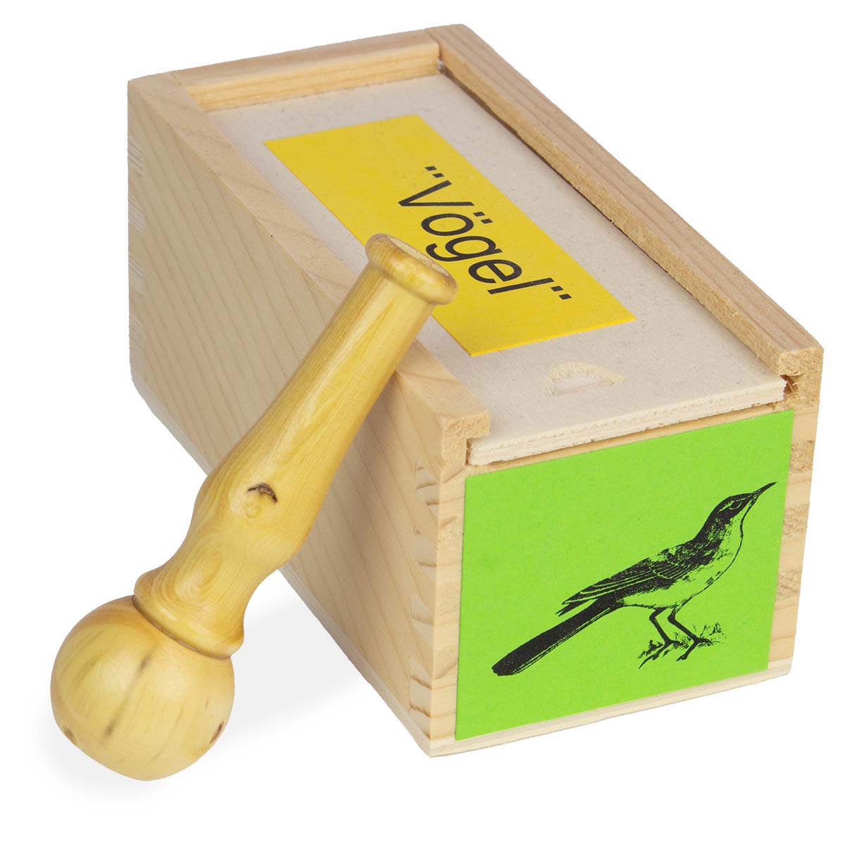 Vogelpfeife Schafstelze und Bachstelze