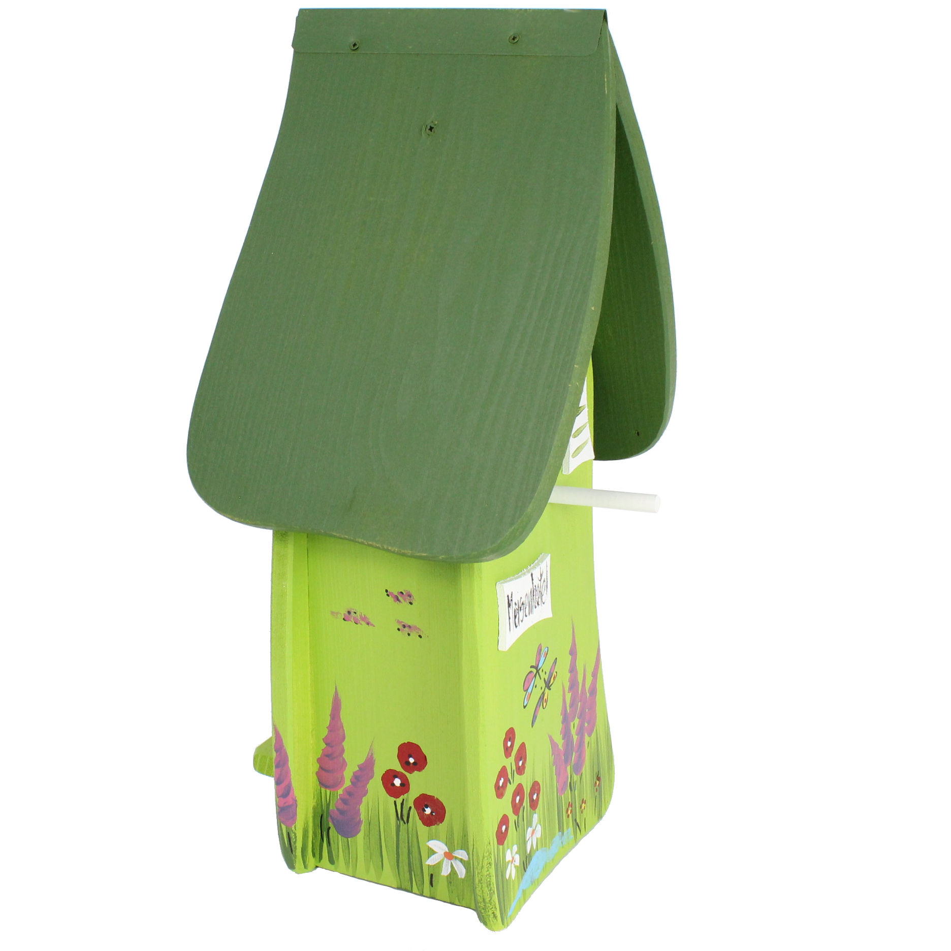Vogelvilla Nistkasten grün "Gartenzauber"