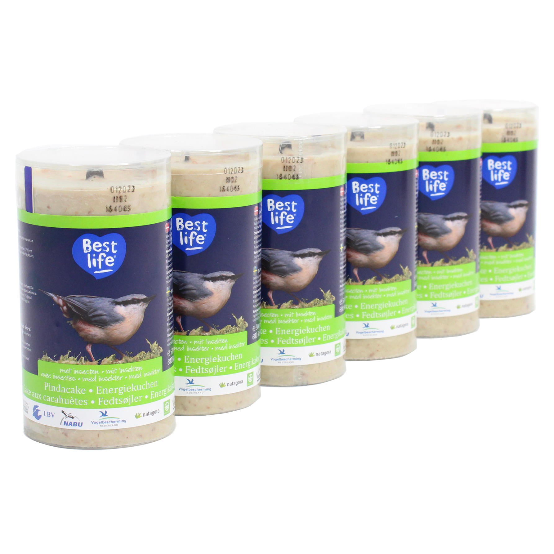 SPARPAKET Energiekuchen mit Insekten 6 x 500 ml
