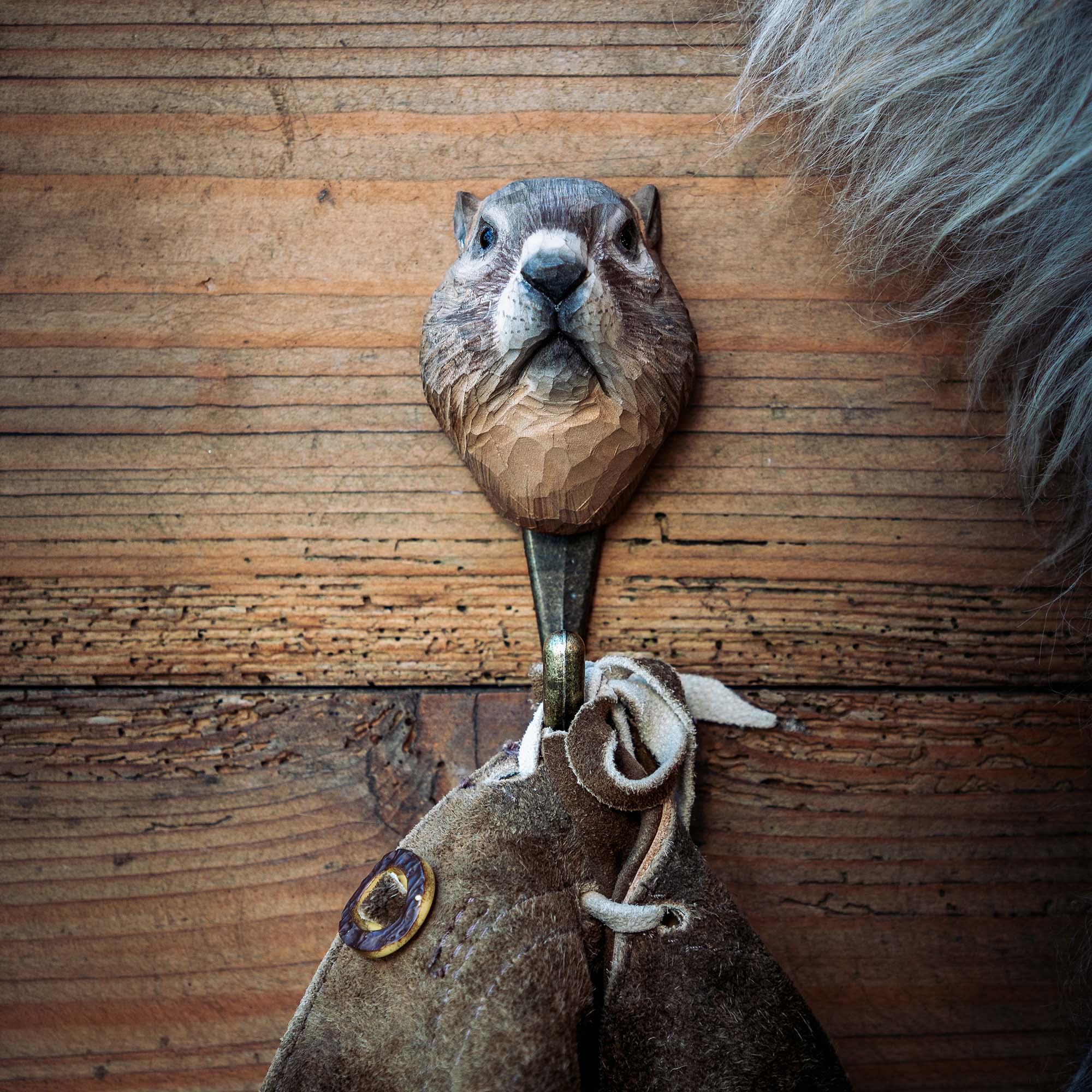 Wildlife Garden Haken Murmeltier