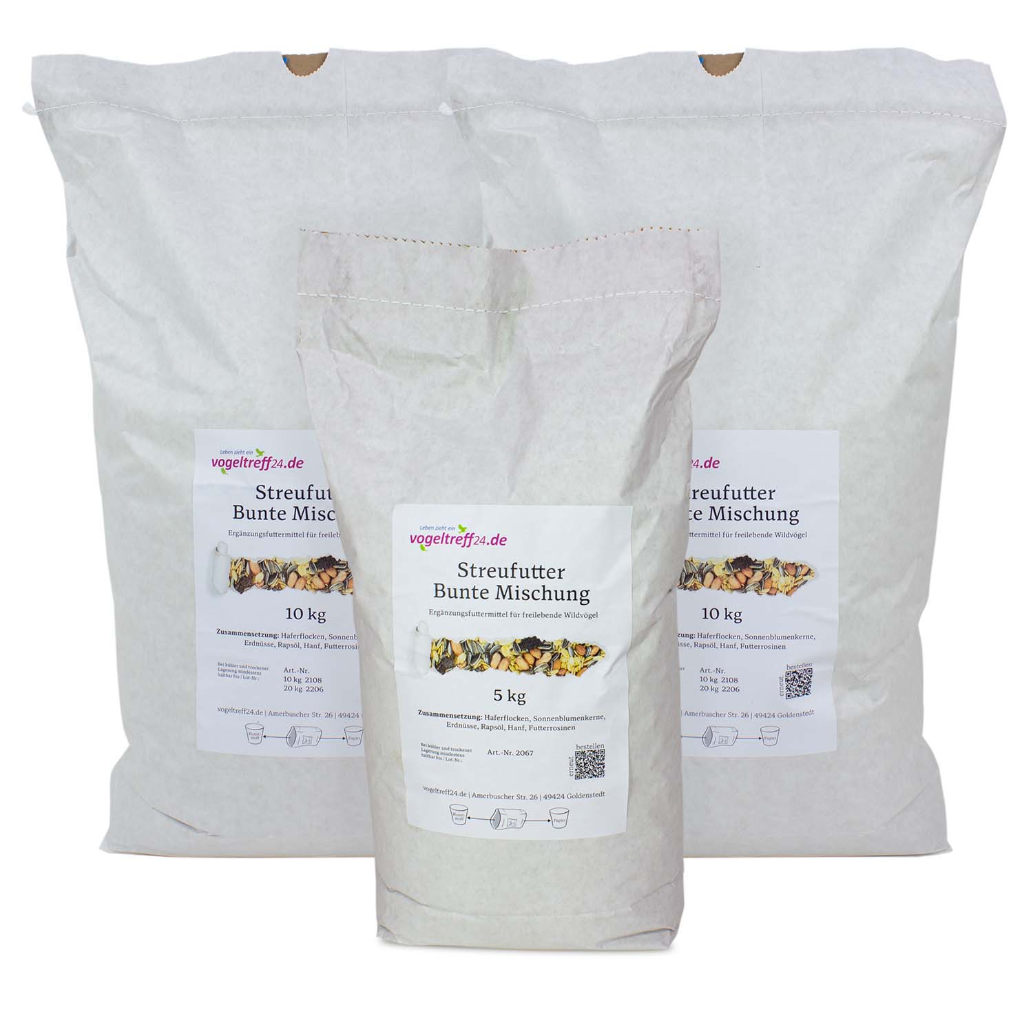 Streufutter Bunte Mischung 25 kg