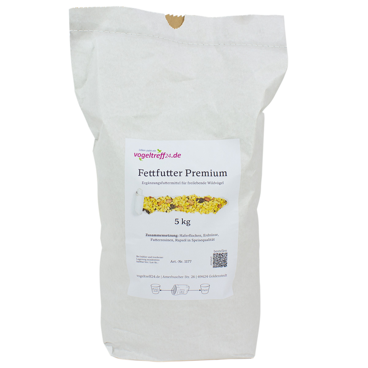 Premium Fettfutter 5 kg