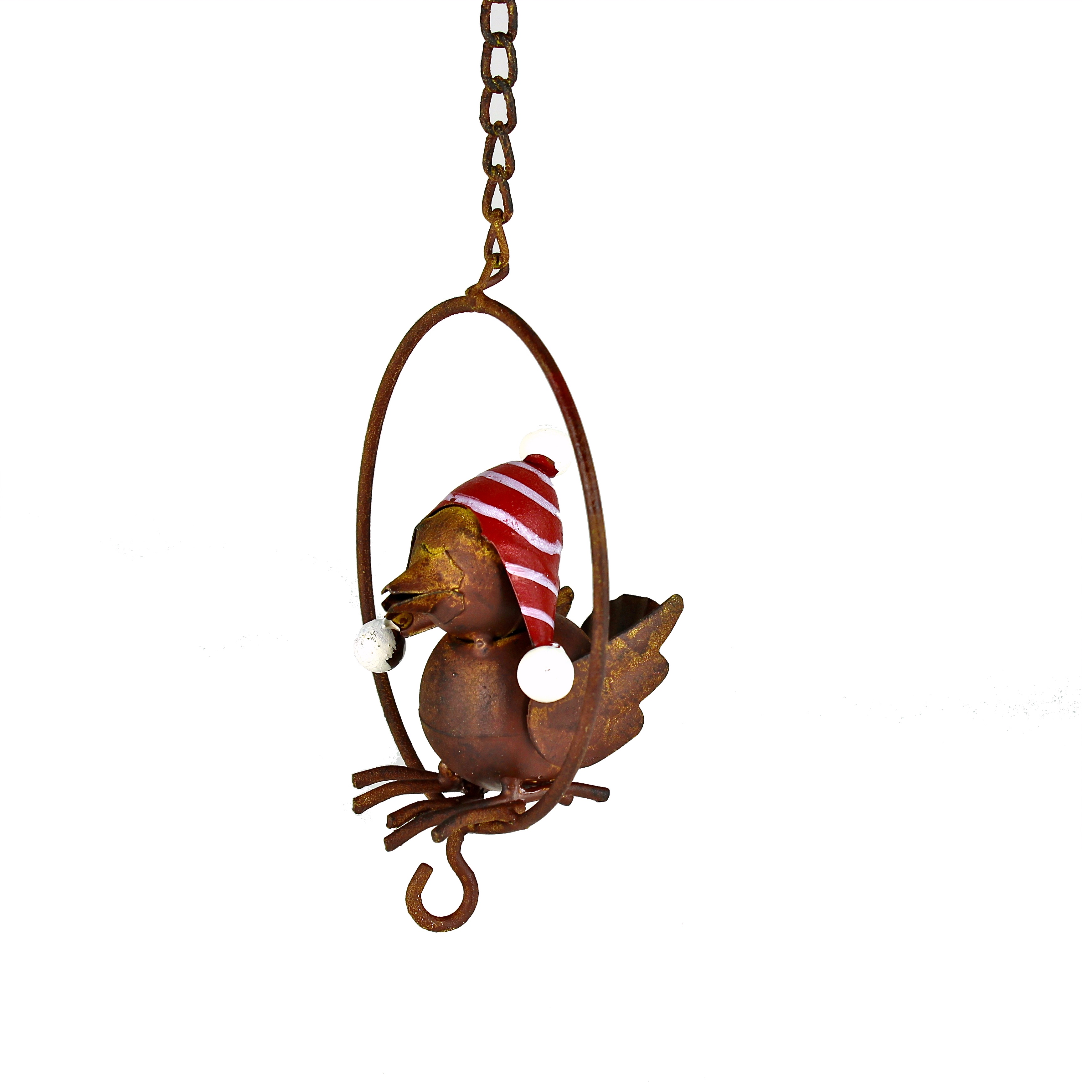 Vogel im Ring (2er Set) - Meisenknödelhalter