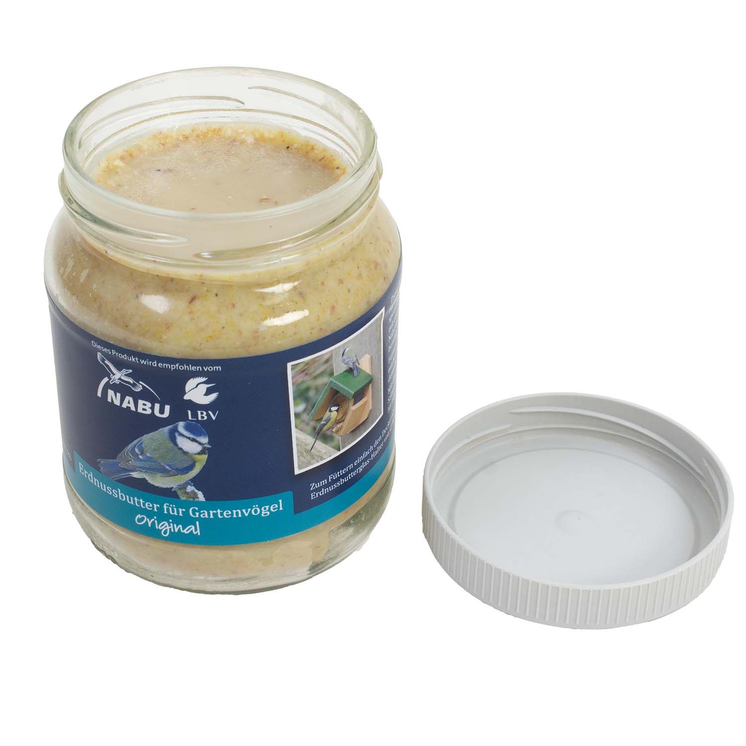 Erdnussbutter Original im Glas 330g vom NABU empfohlen
