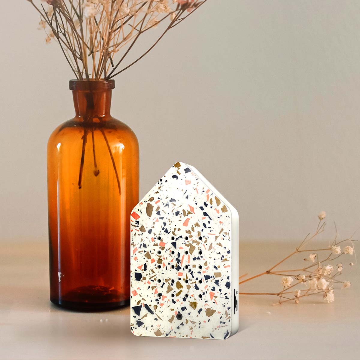 Birdybox Toffee Terrazzo - Vogelgezwitscher