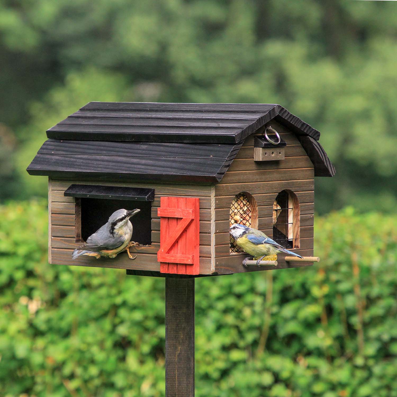 Wildlife Garden Futterscheune braun