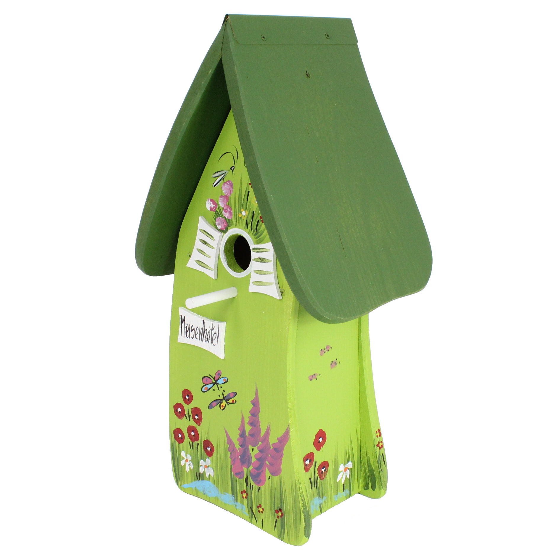 Vogelvilla Nistkasten grün "Gartenzauber"