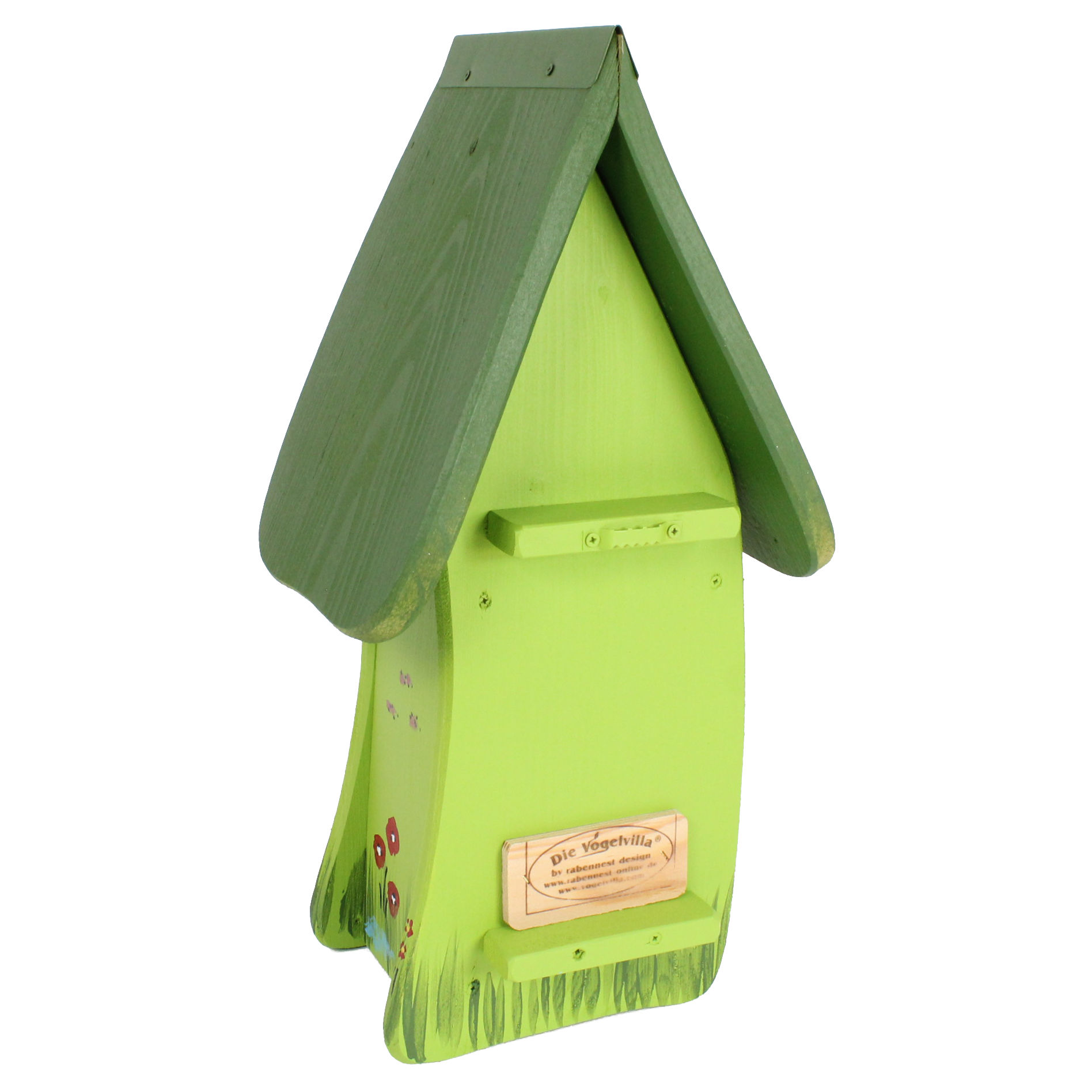 Vogelvilla Nistkasten grün "Gartenzauber"