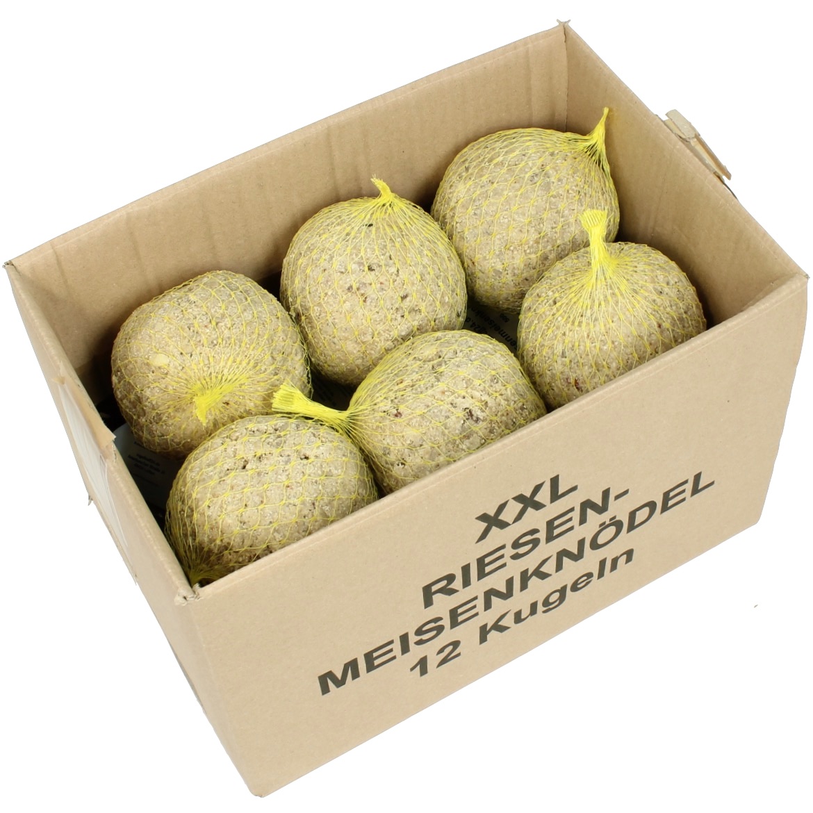 12 Riesen-Meisenknödel je 500g MIT Netz