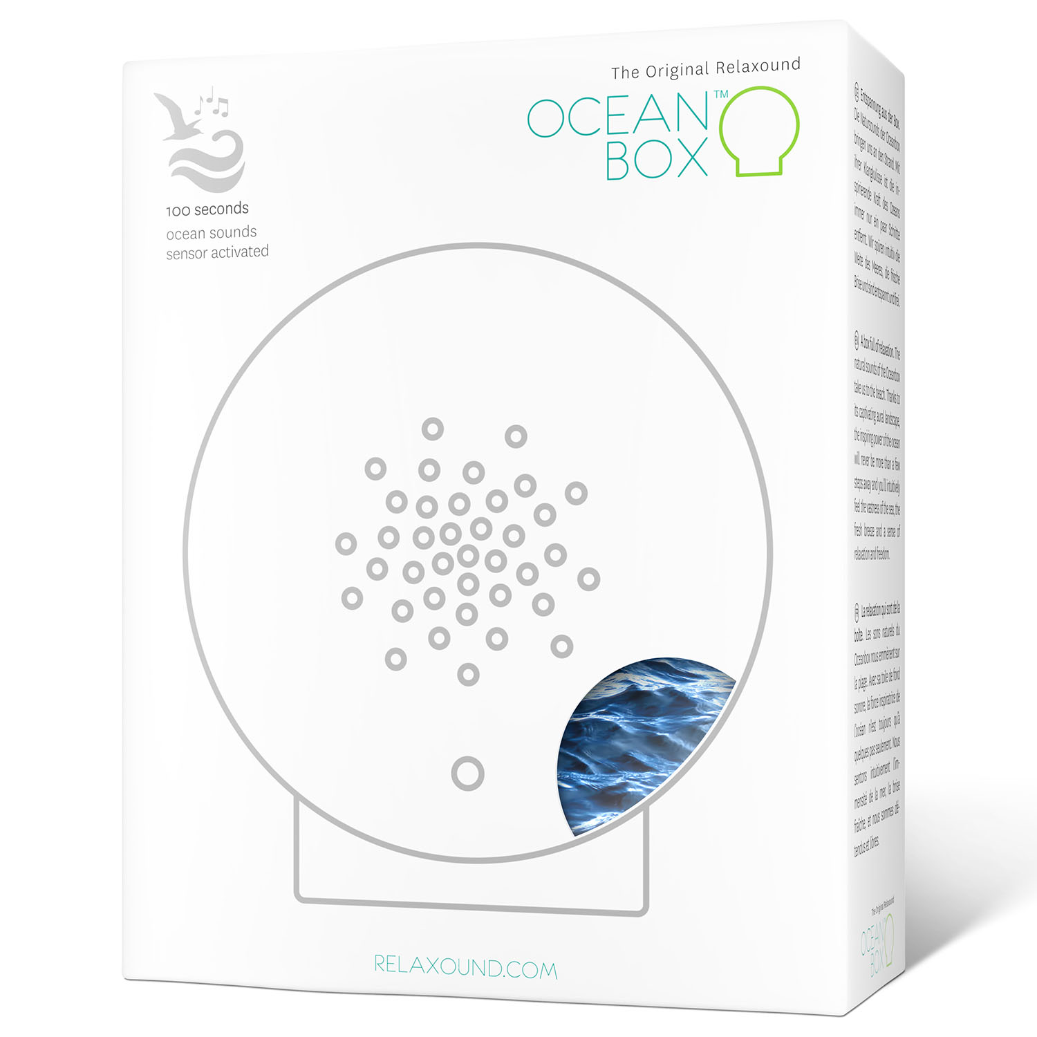 Oceanbox Wellenmotiv - Meeresrauschen