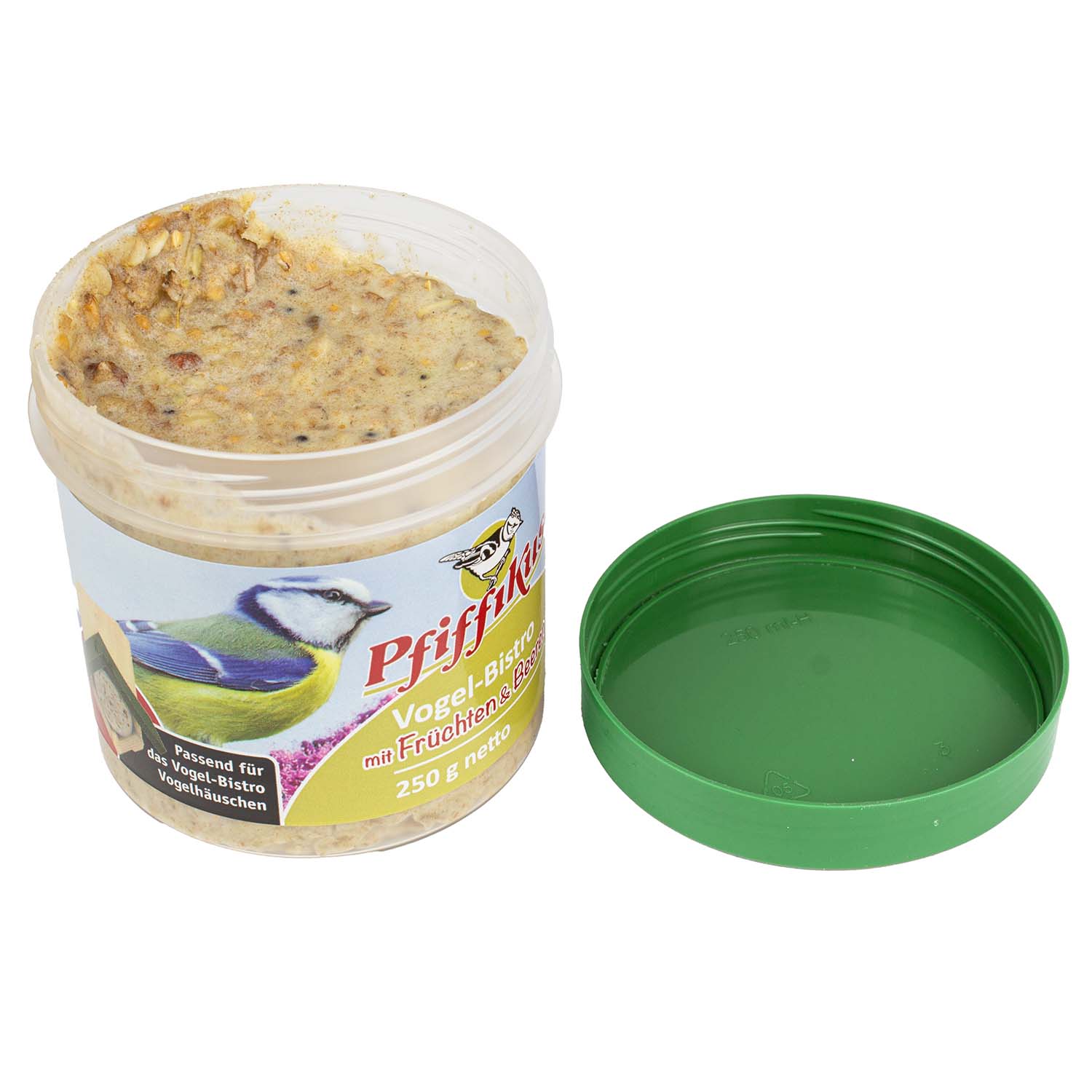 SPARPAKET Pfiffikus Vogel-Bistro Früchte & Beeren 12 Becher je 250g