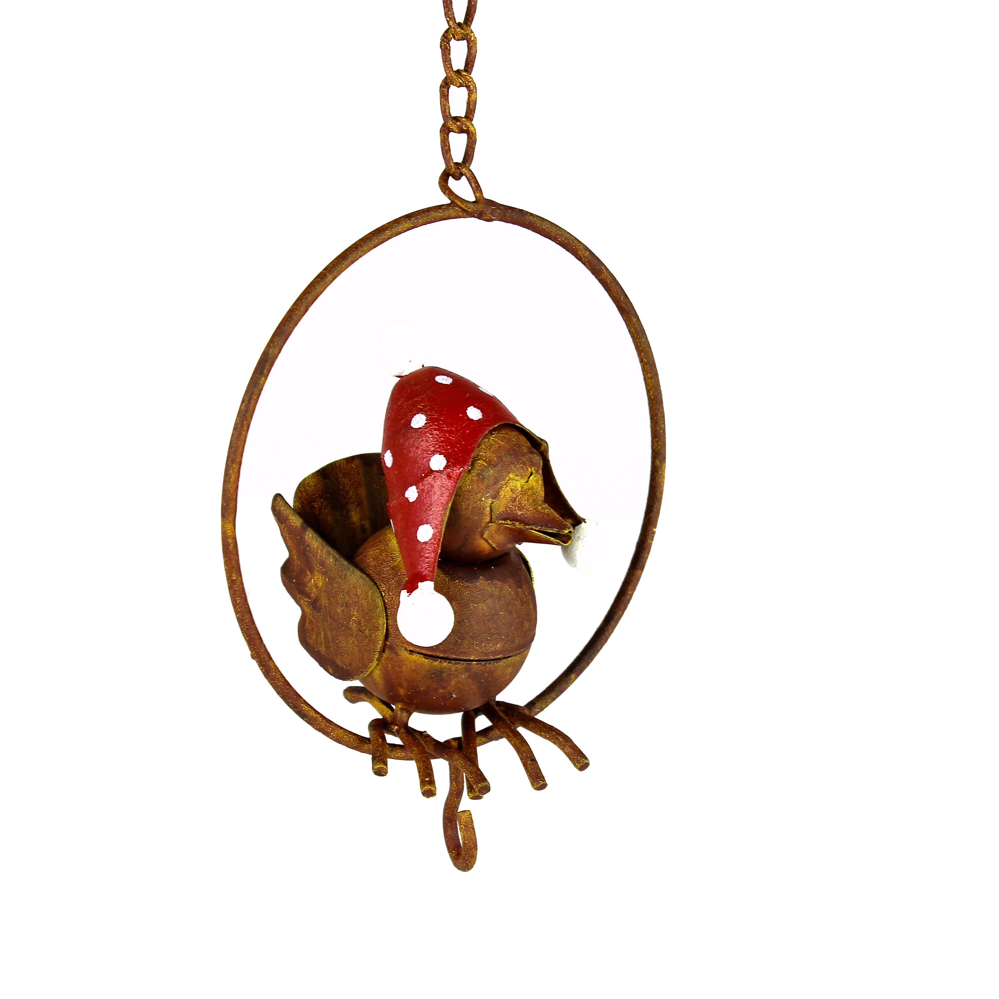 Vogel im Ring (2er Set) - Meisenknödelhalter