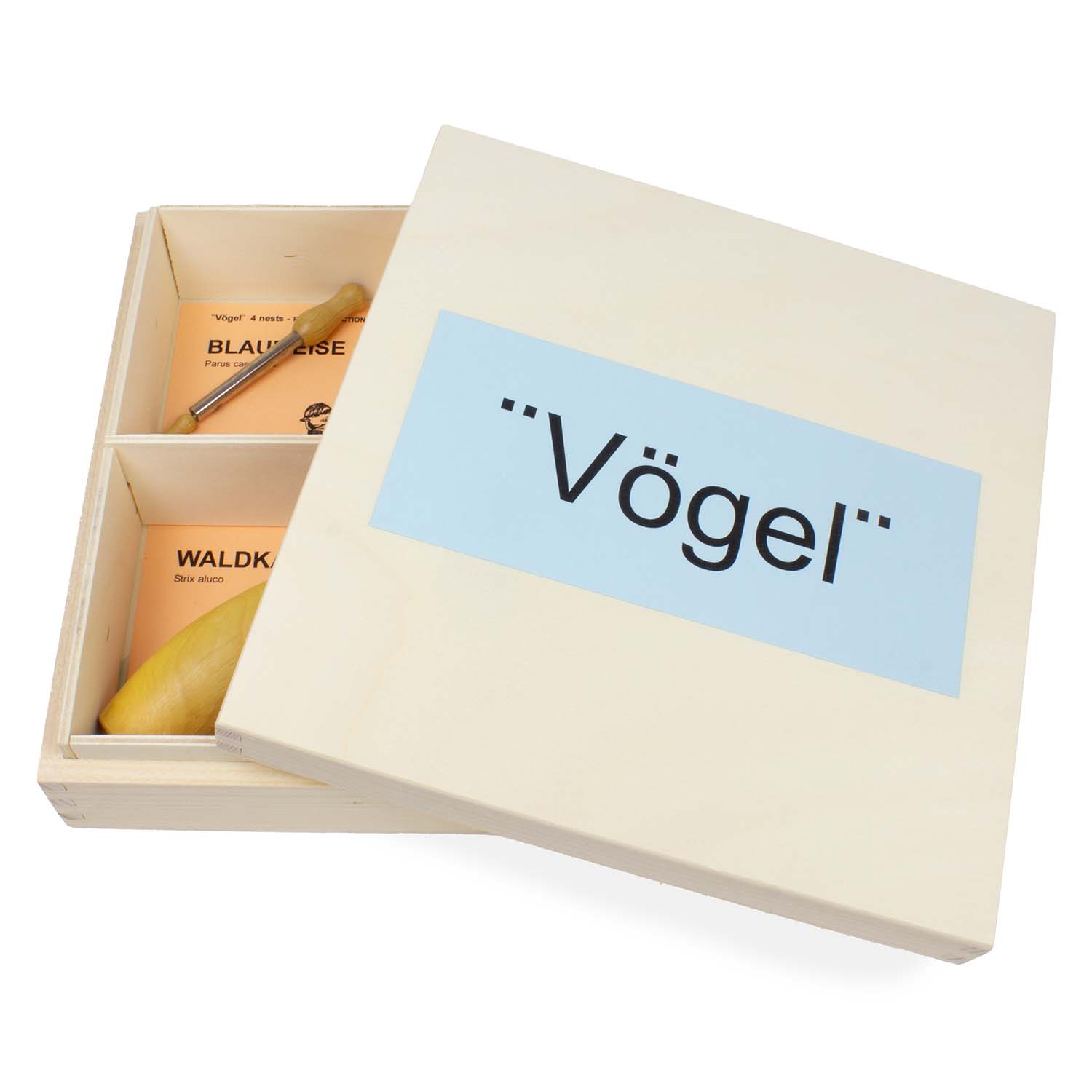 Vogelpfeifen 4 Nester - "Primo"