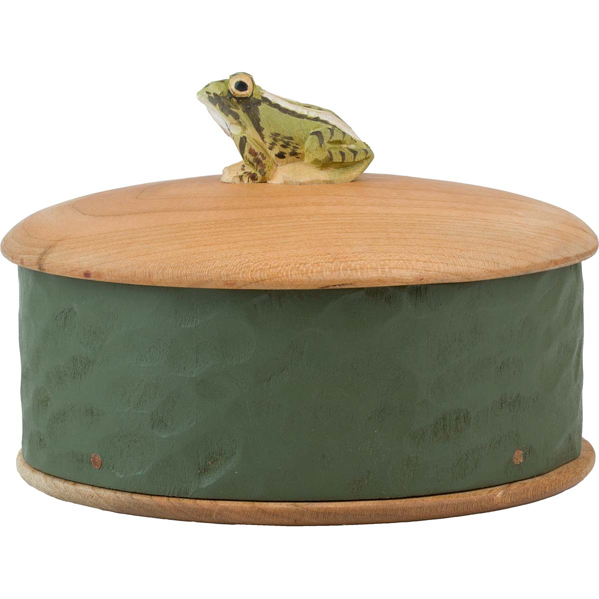 Holzkästchen Frosch