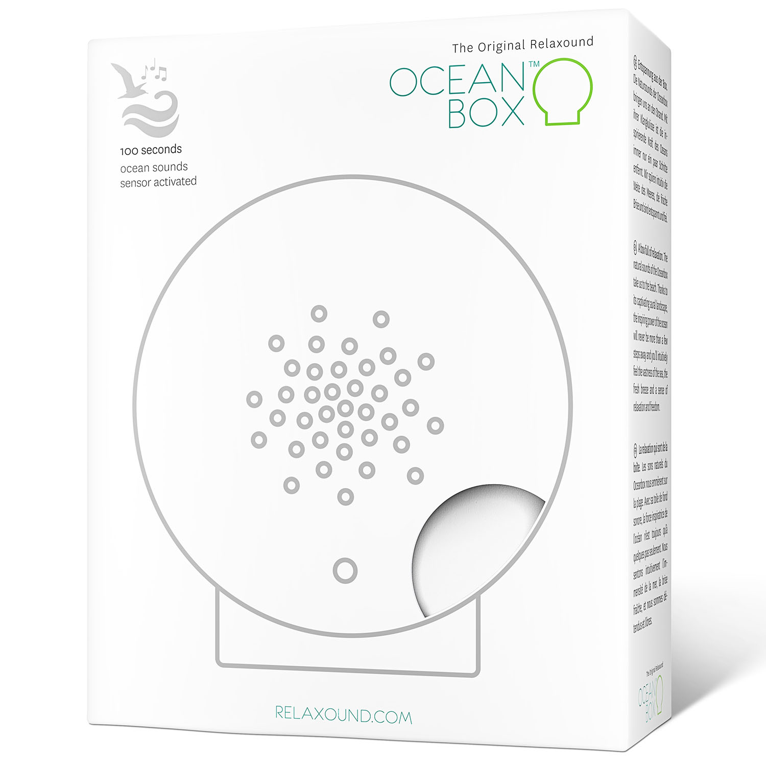 Oceanbox weiß - Meeresrauschen