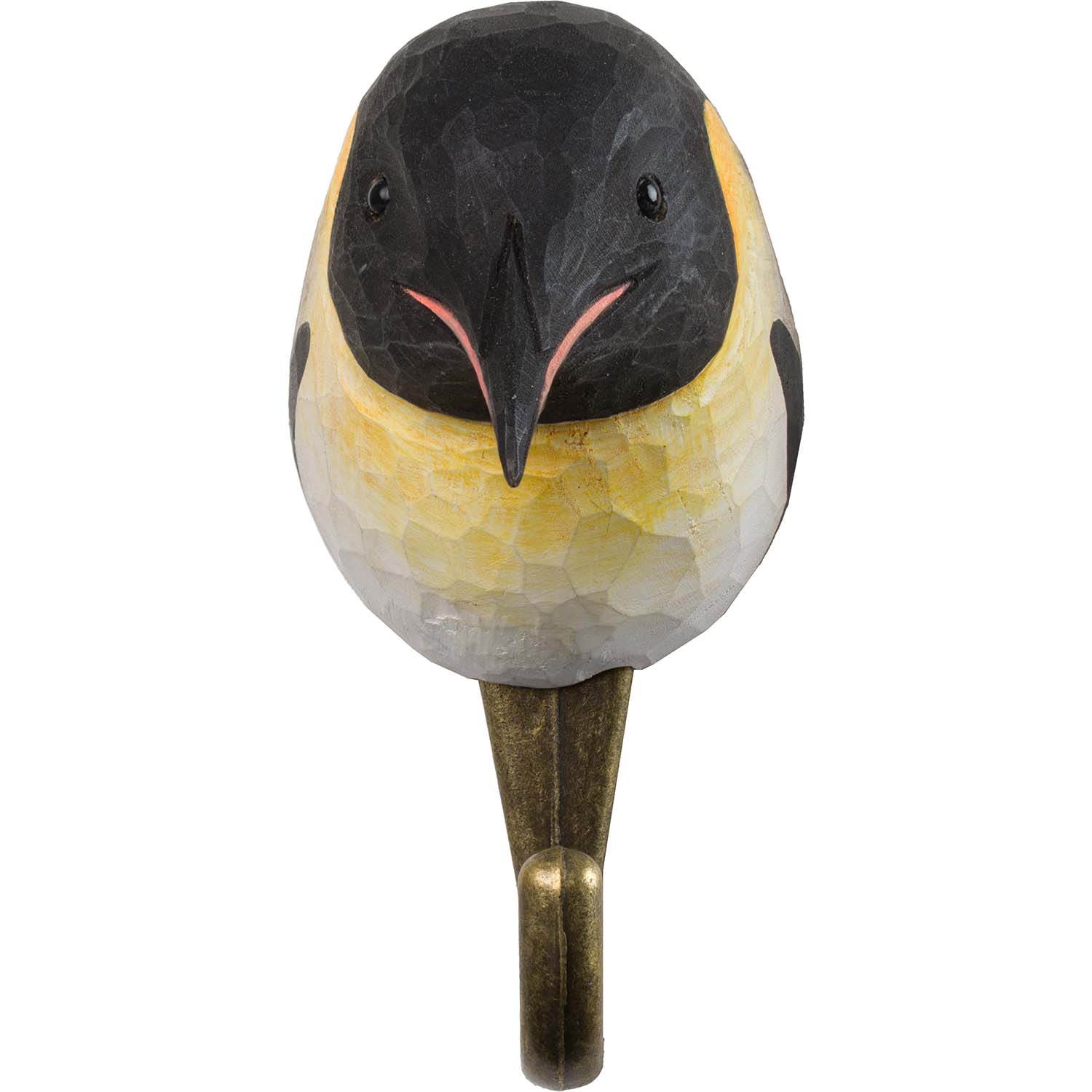 Wildlife Garden Haken Pinguin handgeschnitzt