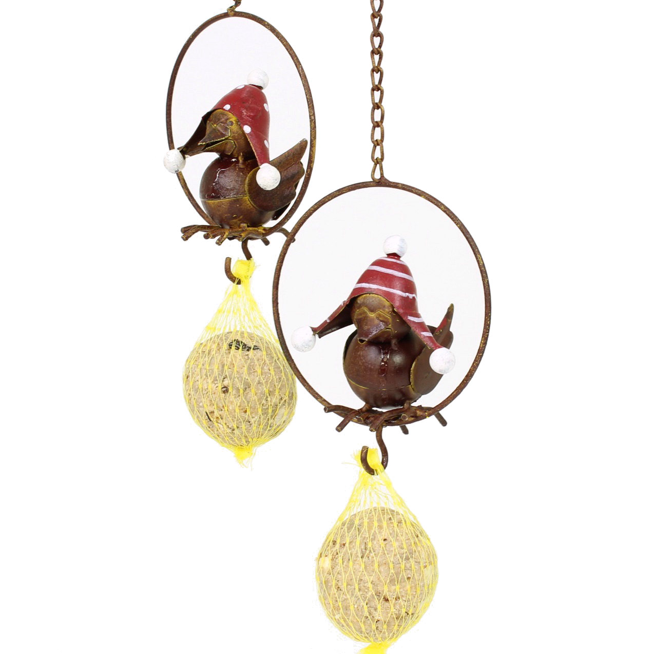 SET Vogel im Ring (2er Set) + 6 Meisenknödel