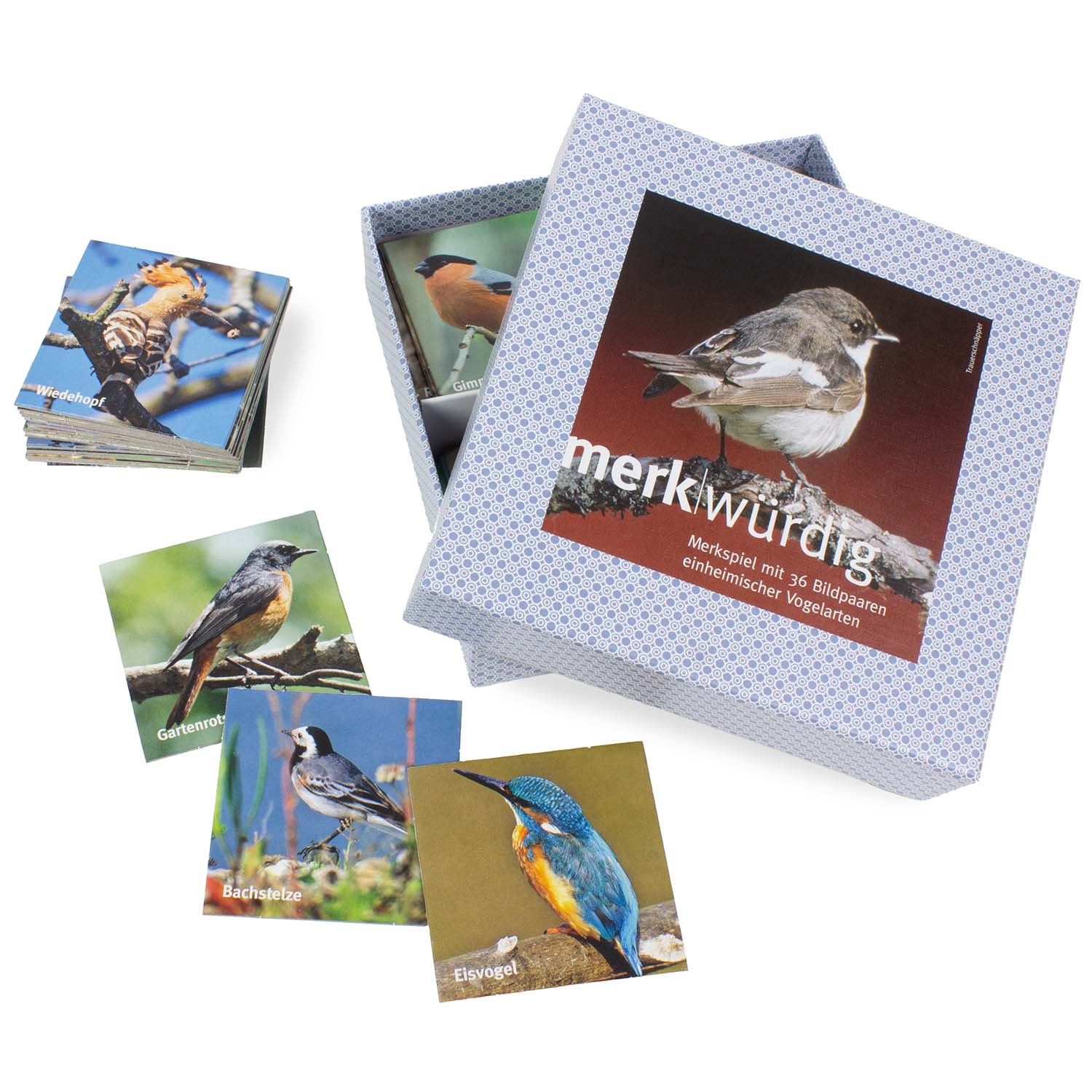 Merkspiel Vögel
