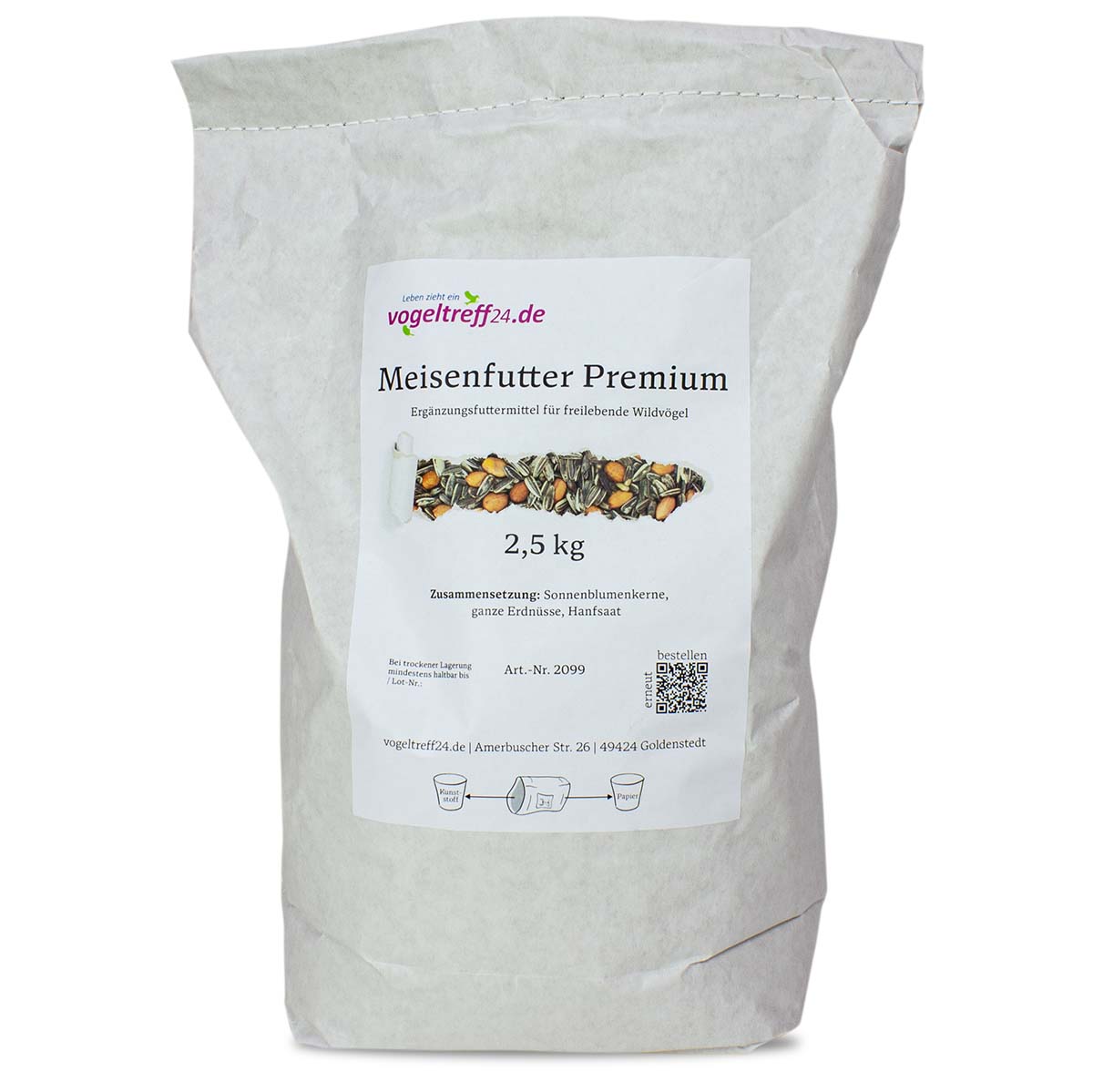Meisenfutter Premium 2,5 kg