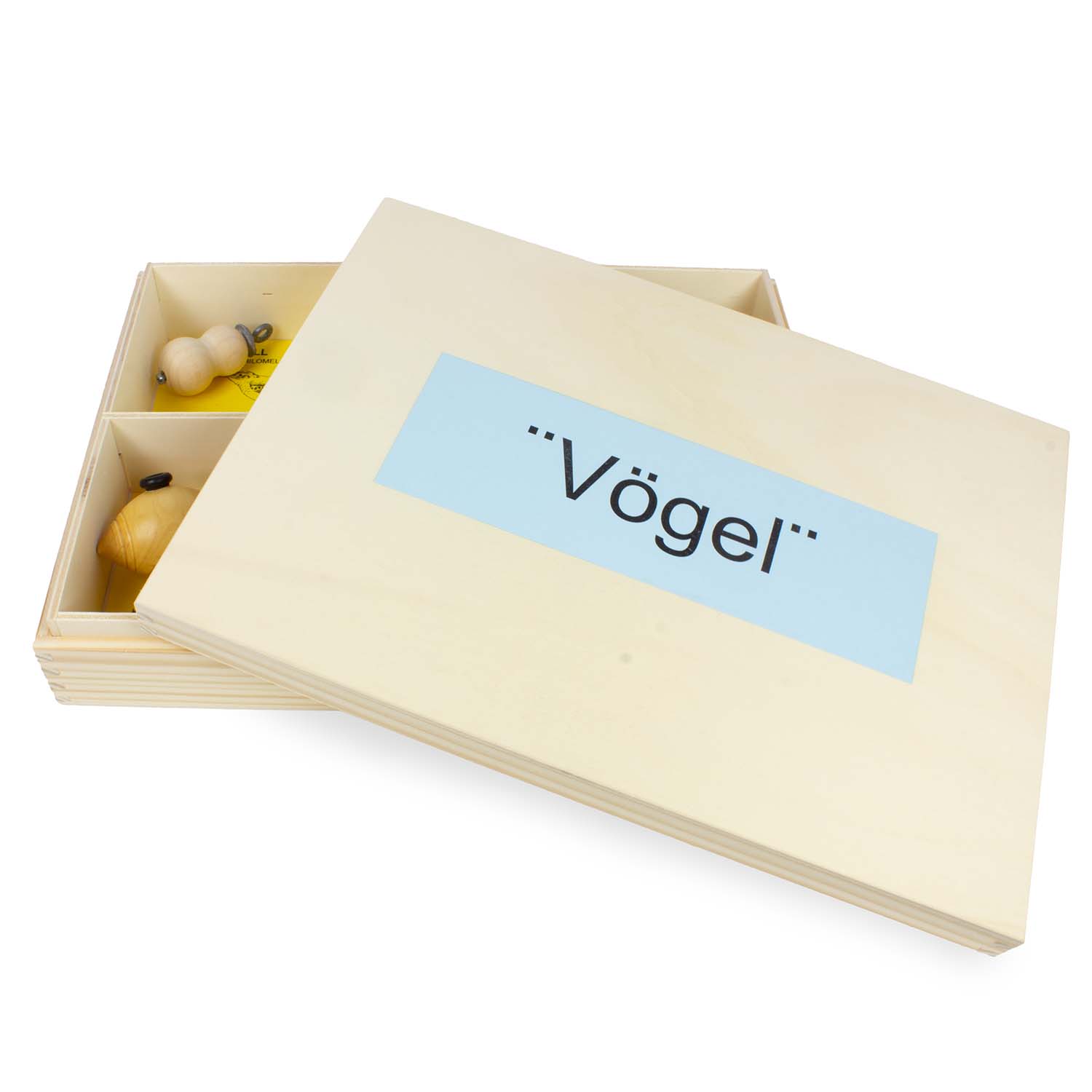 Vogelpfeifen 6 Nester - "Vogelfreunde"