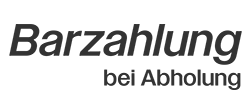 Zahlung bei Abholung