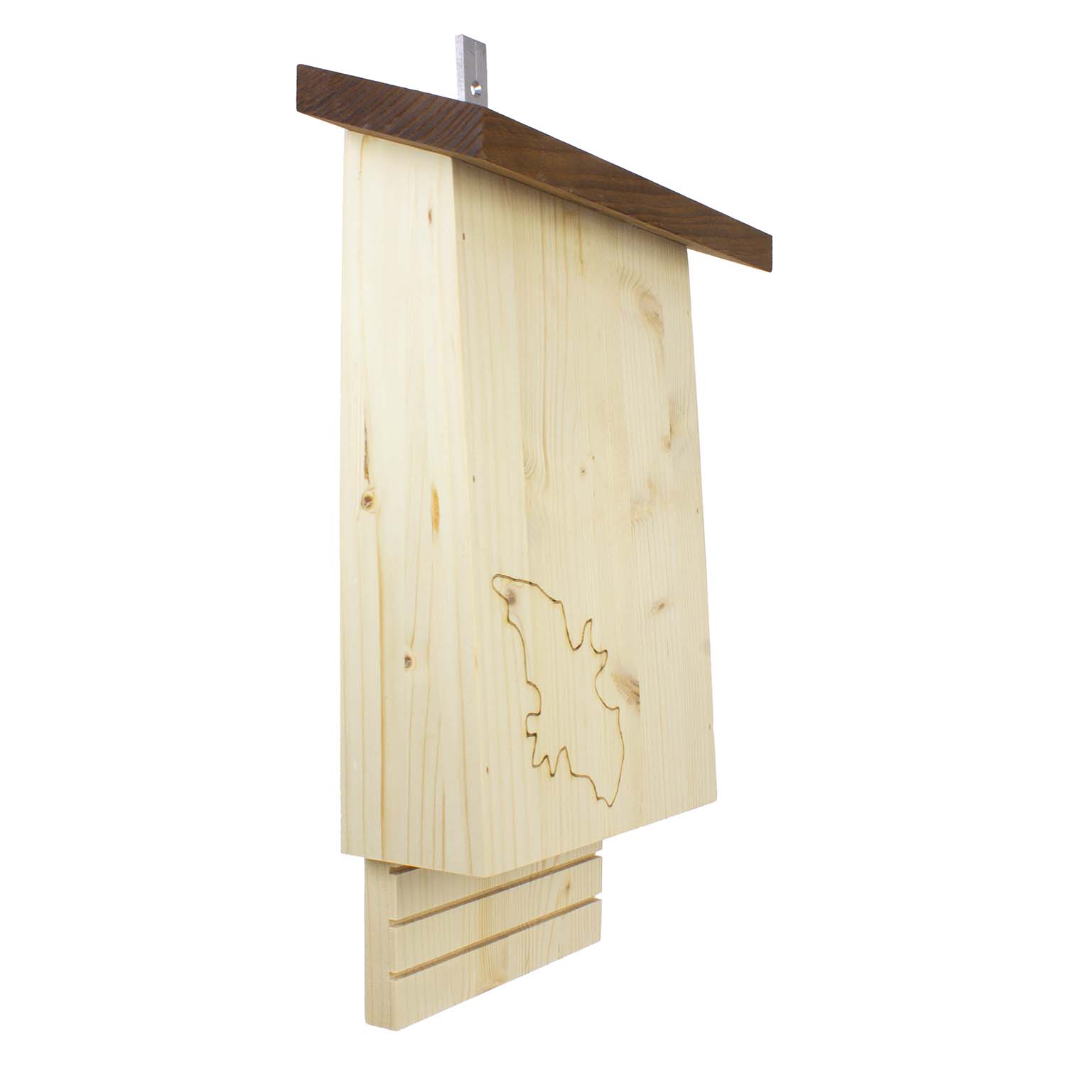 Fledermauskasten mit Thermoholzdach