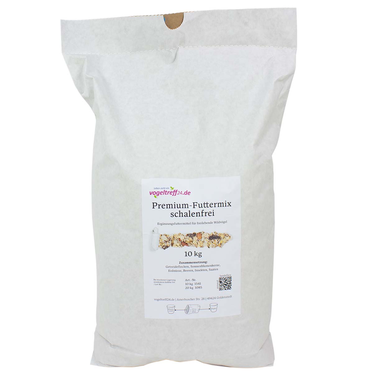 Premium-Futtermix schalenfrei 10 kg