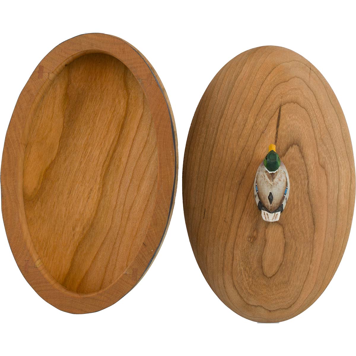 Holzkästchen Ente