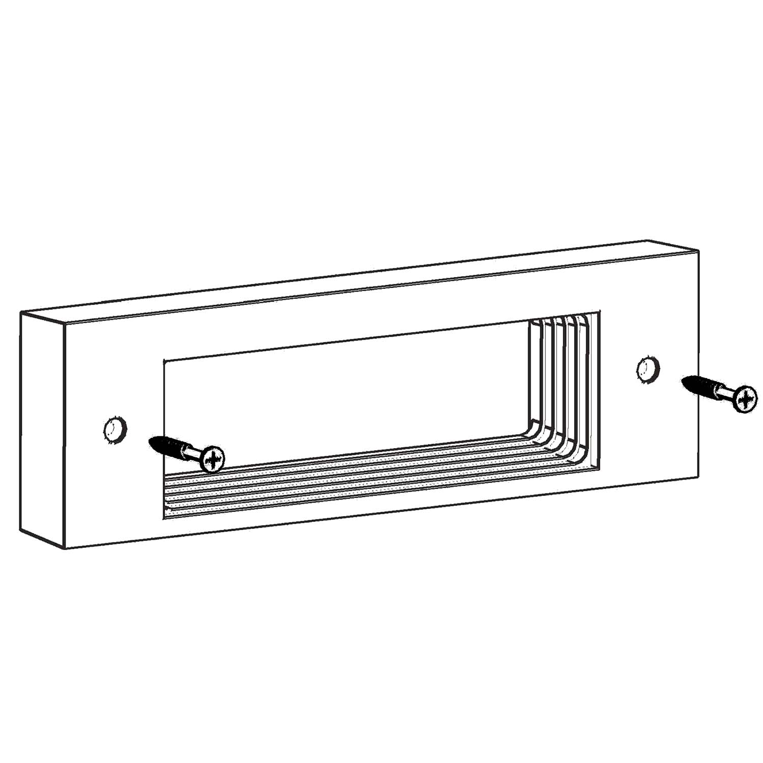 Schwegler Fledermaus-Wandsystem 3FE Anflugaufsatz (optional)